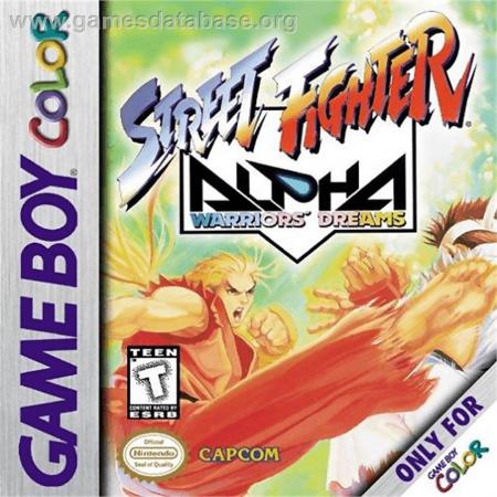 Cover Street Fighter Alpha - Warriors' Dreams for Game Boy Color